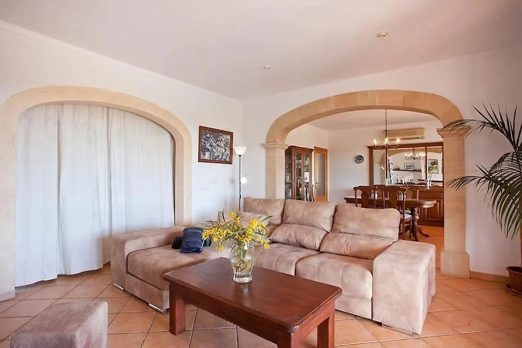 펜션 Villa Can Marines, Con Vistas Panoramicas S'Horta