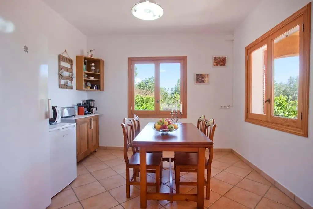 펜션 Villa Can Marines, Con Vistas Panoramicas S'Horta 스페인
