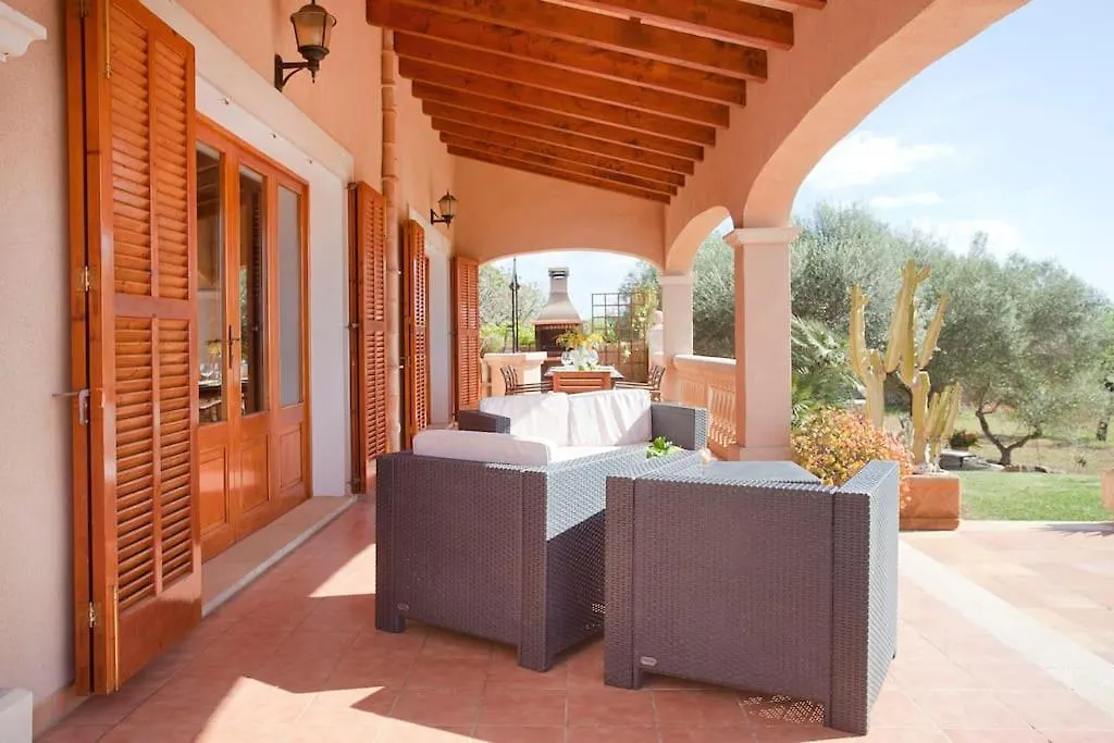 펜션 Villa Can Marines, Con Vistas Panoramicas S'Horta